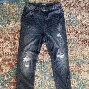 Maurice women’s faux jogger jeans